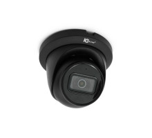 ICRealtime IPEL-E80F-IRB2 8 Megapixel IP Indoor/Outdoor IR Eyeball Dome Camera with 2.8mm Lens, Black