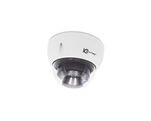 ICRealtime IPFX-D80V-IRW2 8 Megapixel Network Outdoor IR Dome Camera with 2.7mm-12mm Lens