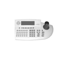 Pelco KBD960-EU Full-Function Desktop Variable-Speed Keyboard, White