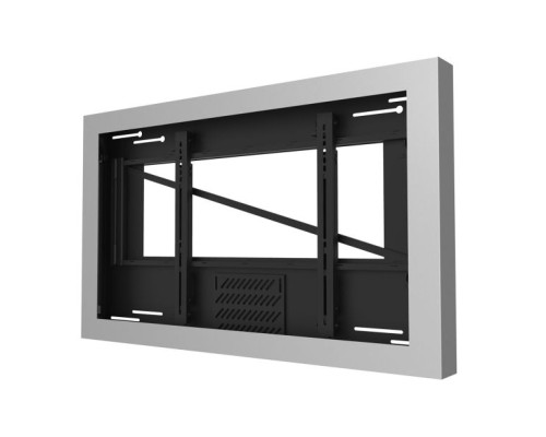 Peerless-AV KIL643-S On-Wall Kiosk Landscape Enclosure for 43' Displays, Silver