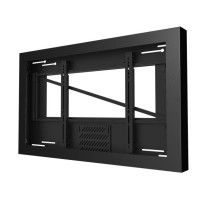 Peerless-AV KIL649-35D 49' On-Wall Landscape Kiosk for Displays up to 3.5' Deep, Black