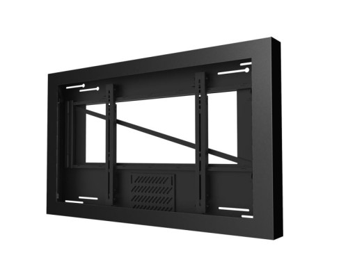 Peerless-AV KIL649-35D 49' On-Wall Landscape Kiosk for Displays up to 3.5' Deep, Black