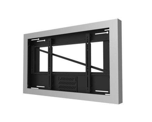 Peerless-AV KIL649-35D-S 49' On-Wall Landscape Kiosk for Displays up to 3.5' Deep, Silver