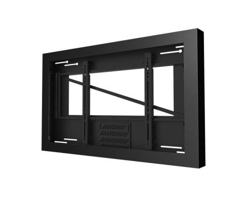 Peerless-AV KIL649NA 49' On-Wall Kiosk Landscape Enclosure with Non-Glare Display Covering, Black