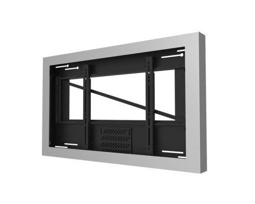 Peerless-AV KIL655-35D-S 55' On-Wall Landscape Kiosk Displays up to 3.5' Deep, Silver