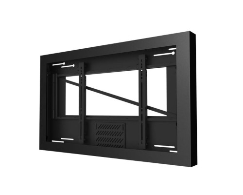 Peerless-AV KIL655 55' On-Wall Kiosk Landscape Enclosure, Black