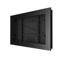 Peerless-AV KIL743 Landscape In-Wall Kiosk Enclosure for 43' Displays, Black