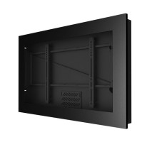 Peerless-AV KIL755 55' Landscape In-Wall Kiosk Enclosure, Black