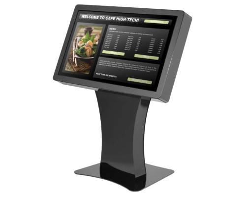 Peerless-AV KILH543 Landscape Kiosk Enclosure for 43' Displays up to 3.5' Deep, Black