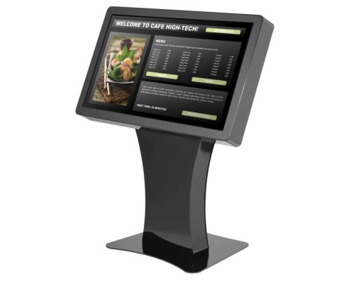 Peerless-AV KILH546 Landscape Kiosk Enclosure for 46' Displays up to 3.5' Deep, Black