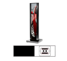 Peerless-AV KIP586-2LG Two-Sided Ultra Stretch Portrait Kiosk