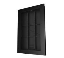 Peerless-AV KIP740 40' Portrait In-Wall Kiosk Enclosure, Black