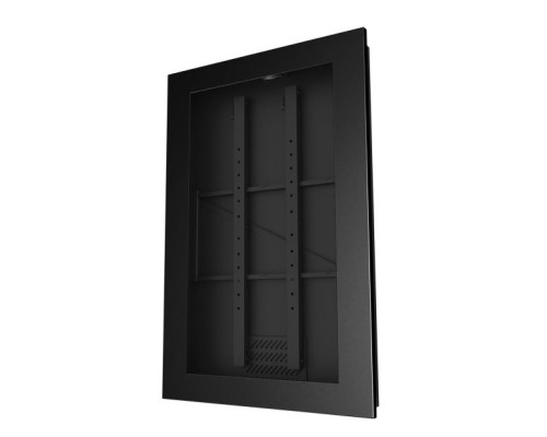 Peerless-AV KIP740 40' Portrait In-Wall Kiosk Enclosure, Black