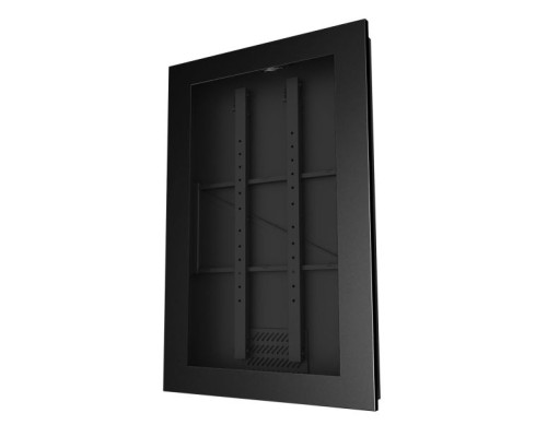 Peerless-AV KIP742 42' Portrait In-Wall Kiosk Enclosure, Black