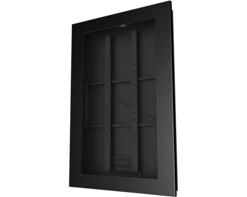 Peerless-AV KIP748 48' Portrait In-Wall Kiosk Enclosure, Black