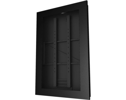 Peerless-AV KIP749 49' Portrait In-Wall Kiosk Enclosure, Black