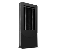 Peerless-AV KIPC2555-MW 55' Curve Totem/Portrait Kiosk, Black