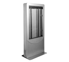 Peerless-AV KIPC2555-S 55' Curve Totem/Portrait Kiosk, Silver