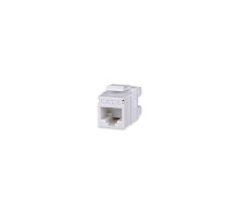 West Penn KJ458MT-C6C RJ45 Category 6 MT-Series Unscreened Keystone Jacks, Light Ivory