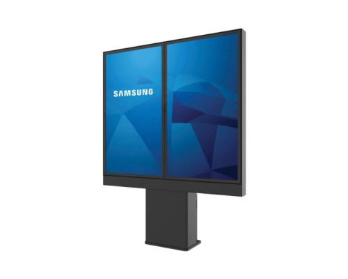 Peerless-AV KOF546-2OHF Outdoor Digital Menu Board, Supports (2) 46' Samsung OHF Displays