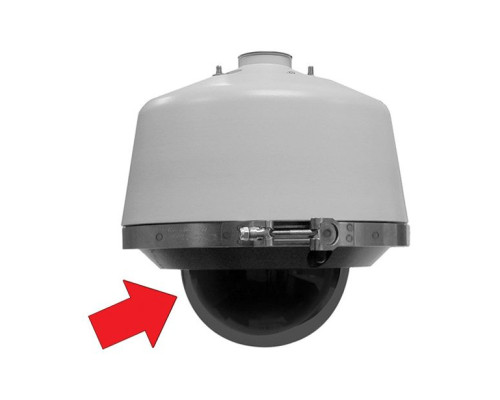 Pelco LD53PR-0 Pressurized Spectra Lower Dome with Smoked Bubble