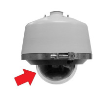 Pelco LD53PR-1 Pressurized Spectra Lower dome with Clear Bubble