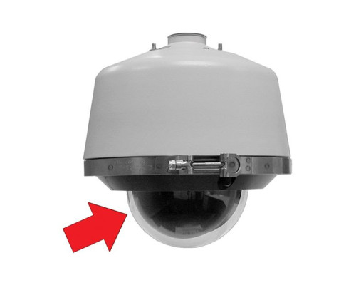 Pelco LD53PR-1 Pressurized Spectra Lower dome with Clear Bubble