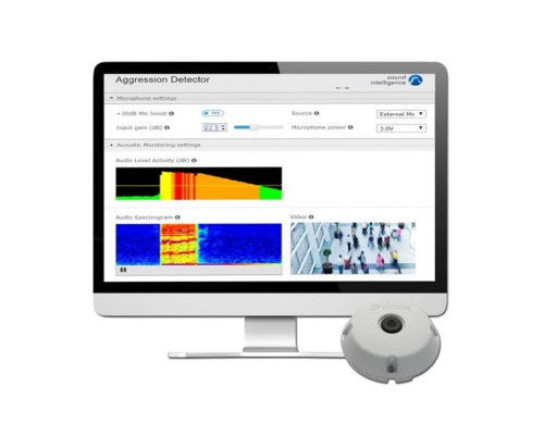 Louroe Electronics LE-825 Aggression Detector Software