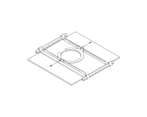 Bosch LM1-TB Tile Bridge and C-ring for LC1