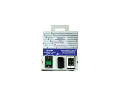 Alarm Controls LNB-6-SREX 600 lbs Lock N' A Box with Digital Keypad and SREX-100