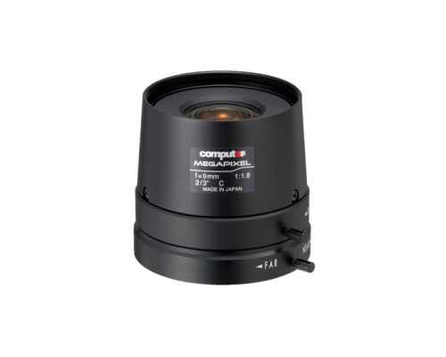 Computar M0918FIC-MP 5MP Full HD Manual Iris Lens, 9mm