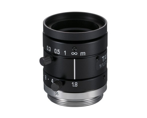 Tamron M112FM25 25mm Fixed Focal Lens, f/1.8 Aperture, C-Mount