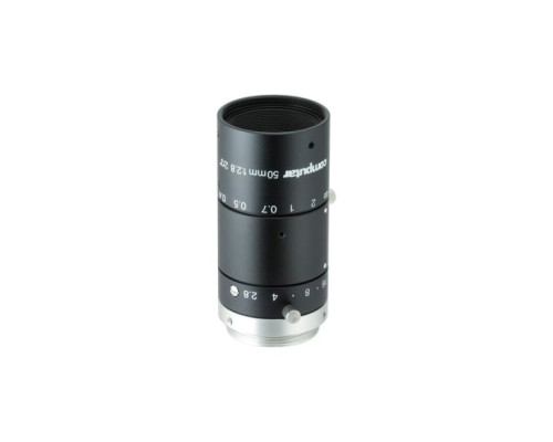 Computar M5028-MPW3 6 Megapixel 2/3' 50mm F2.8, C Mount Machine Vision Lens