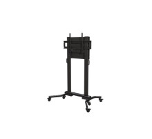 Crimson M90LS Heavy Duty Mobile Cart with Back Panel and Cover for Displays 50' - 90'