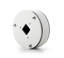 Arecont Vision MCB-JBA-W Round Junction Box for Contera Micro Bullet IP Megapixel Cameras, White