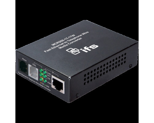 Interlogix MCR200-1T-1TW Ethernet over Telephone Wire Media Converter