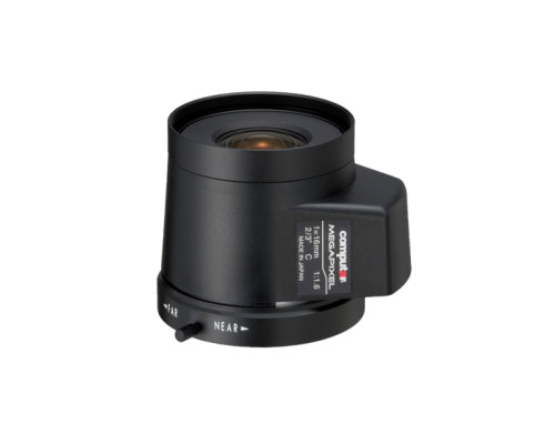 Computar MG1616FC-MP 5Mp DC Auto Iris Fixed Focal Lens, 16mm