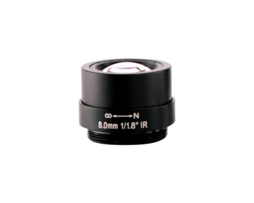 Arecont Vision MPL8-0 8mm, 1/8 in., f/1.8, Monofocal Lens