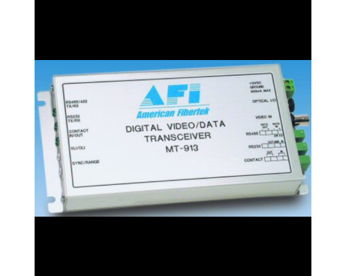 AFI MR-911C-SL 1 Fiber 10 Bit Video & Sensornet Data Module Receiver