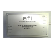 American Fibertek MR-91P8E-SL Video / Ethernet & 2 x Audio Module Rx