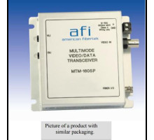 AFI MRM-1605P Video & Up the Coax Data for Panasonic Module Receiver