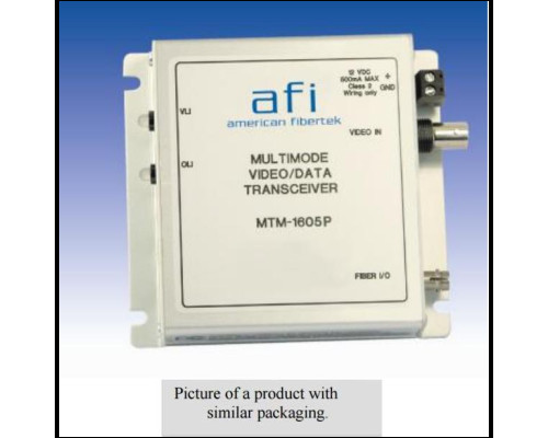 AFI MRM-1605P Video & Up the Coax Data for Panasonic Module Receiver