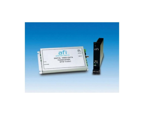 American Fibertek MRM-3600C-P Single Channel Video Module Receiver with Panasonic Coaxial VD2 PTZ Control