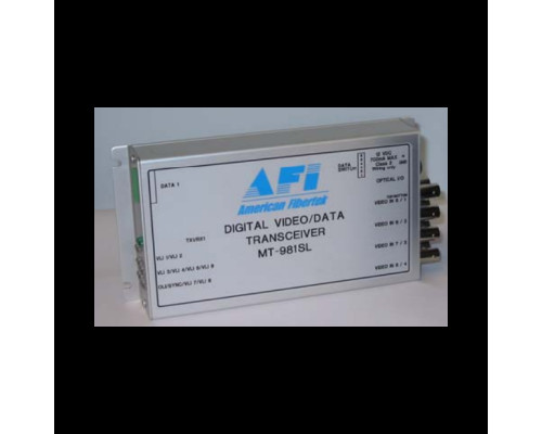 American Fibertek MRX-82B-SL 2 Way Eight Contacts Module Receiver