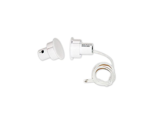 Magnasphere MSS-19C-W 3/4' Recessed / Concealed Contact with Leads, White, 10 Pack