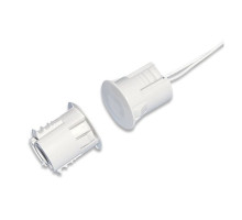 Magnasphere MSS-19CL-W 3/4' Recessed / Concealed Contact Open Loop, White, 10 Pack