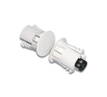 Magnasphere MSS-19CT-W 3/4' Recessed/Concealed Contact Open Loop with Terminals, White, 10 Pack