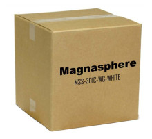 Magnasphere MSS-301C-WG-WHITE 1' Recessed Contact with 1 Switch, 1 Closed Loop, White