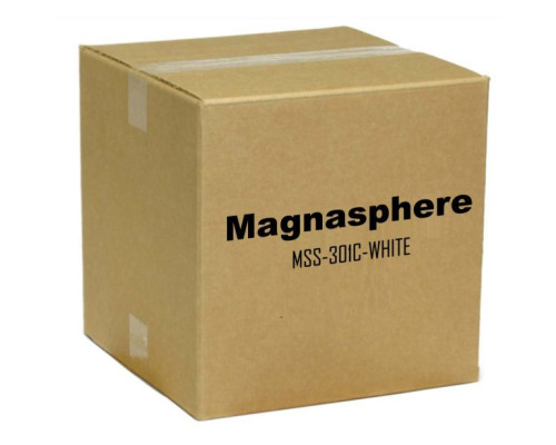 Magnasphere MSS-301C-WHITE 1' Recessed Contact with 1 Switch, 1 Closed Loop, White