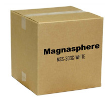 Magnasphere MSS-303C-WHITE 1' Recessed Contact with 3 Switches, 3 Closed Loop, White